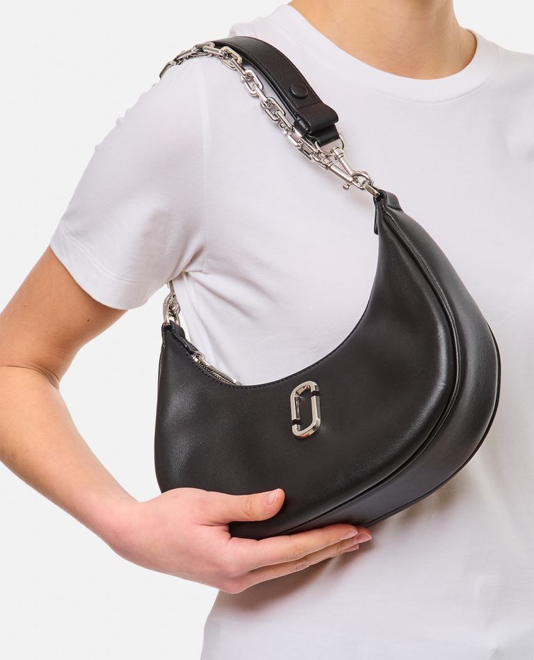 THE CURVE LEATHER HALF MOON BAG