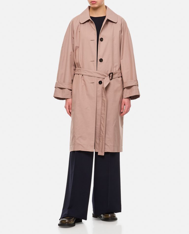 Max Mara The Cube  ,  Ftrench Cappotto Monopetto  ,  Rosa 44