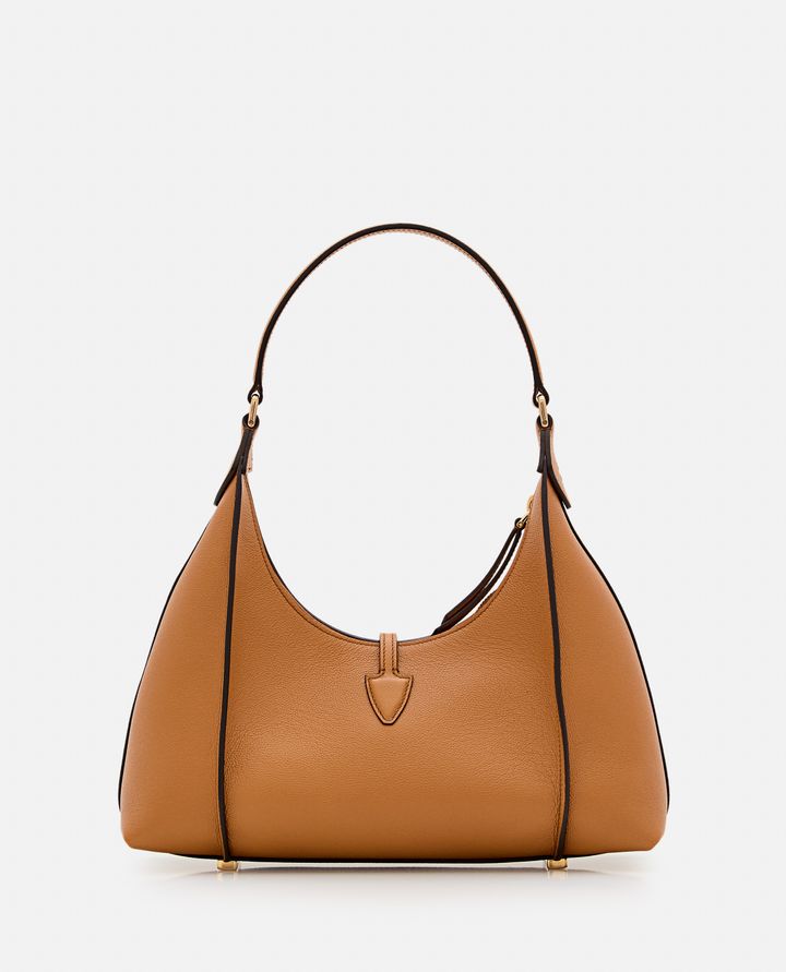 Tod's - T TIMELESS SMALL LEATHER HOBO BAG_4