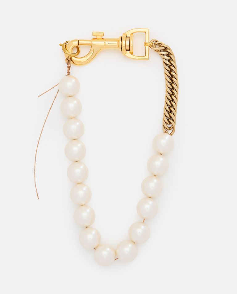 Sacai  ,  Pearl Chain Short Necklace  ,  Gold TU