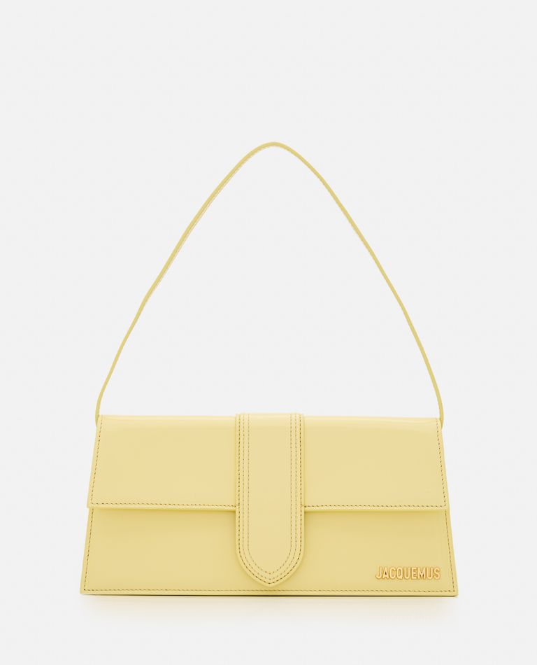 JACQUEMUS イエロー レザーボディバッグ
