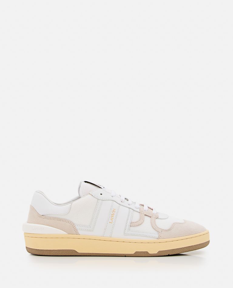 Lanvin  ,  Clay Low Top Sneakers  ,  White 43