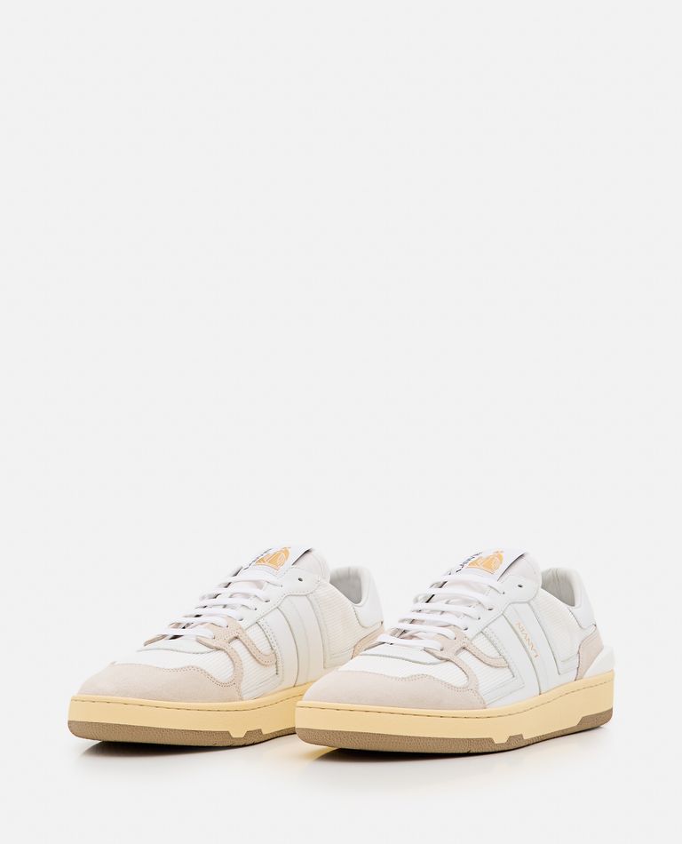 Lanvin  ,  Clay Low Top Sneakers  ,  White 41