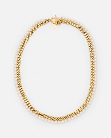 Sacai - PEARL CHAIN LONG NECKLACE