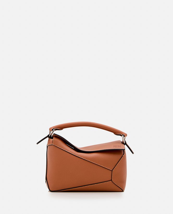 Loewe - MINI PUZZLE EDGE LEATHER SHOULDER BAG_1