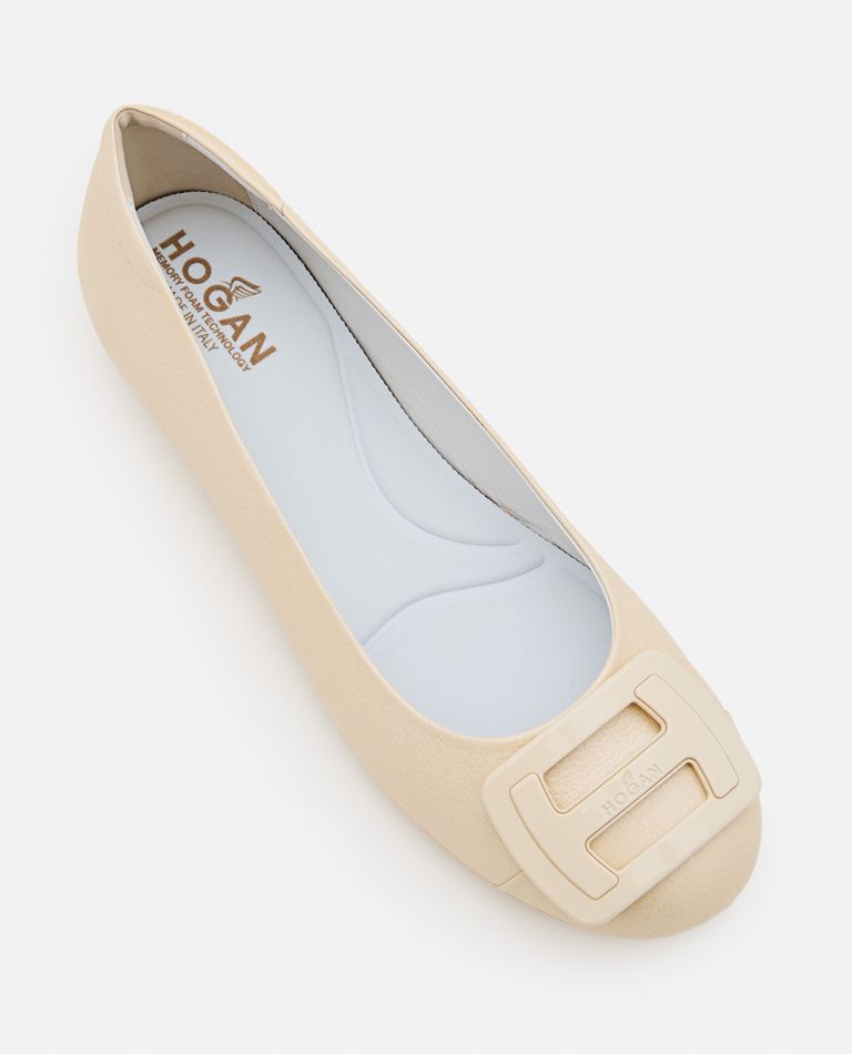 Hogan ballet flats hot sale