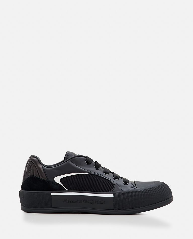 Alexander McQueen  ,  Fabric Sneakers  ,  Black 44