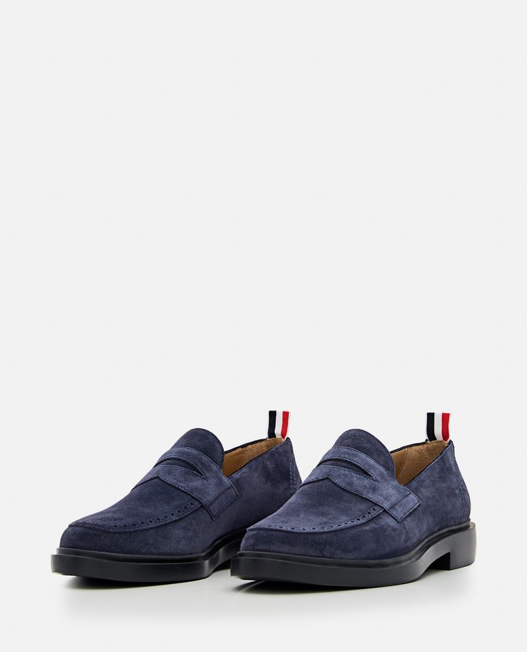 Thom Browne  ,  Leather Classic Penny Loafer  ,  Blue 10