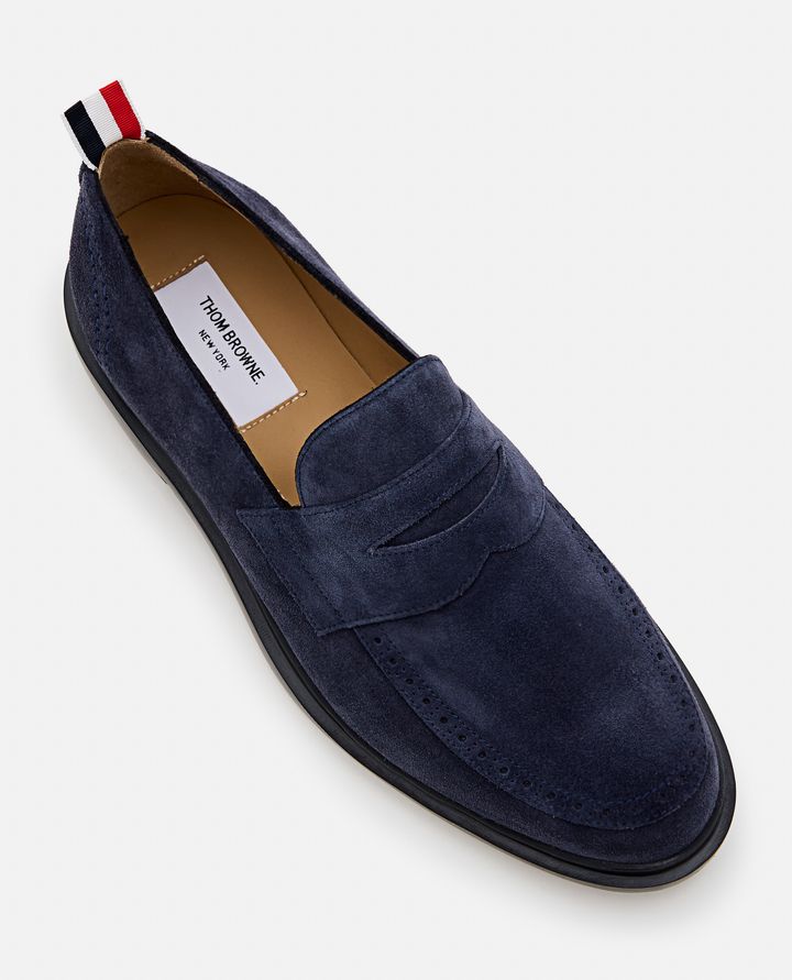 Thom Browne - LEATHER CLASSIC PENNY LOAFER_4