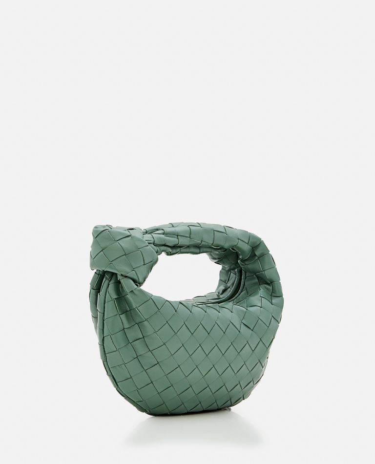 Bottega Veneta  ,  Mini Jodie Leather Handbag  ,  Green TU
