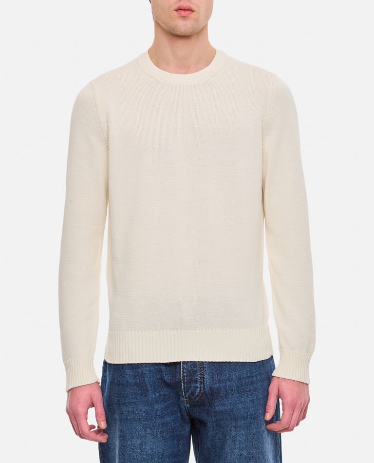 Drumohr  ,  Crewneck Sweater  ,  White 50