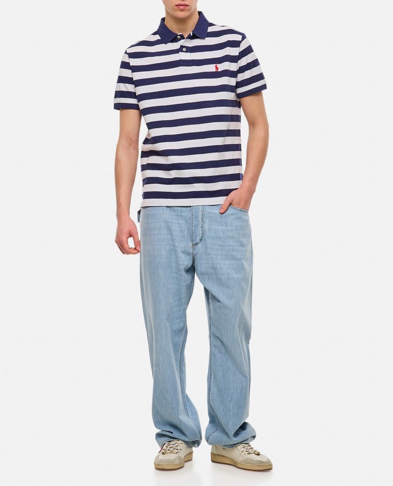 Polo Ralph Lauren  ,  Cotton Polo Shirt  ,  Blue S