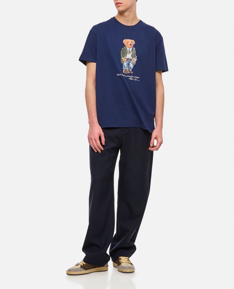 Polo Ralph Lauren  ,  Bear Cotton T-shirt  ,  Blue S