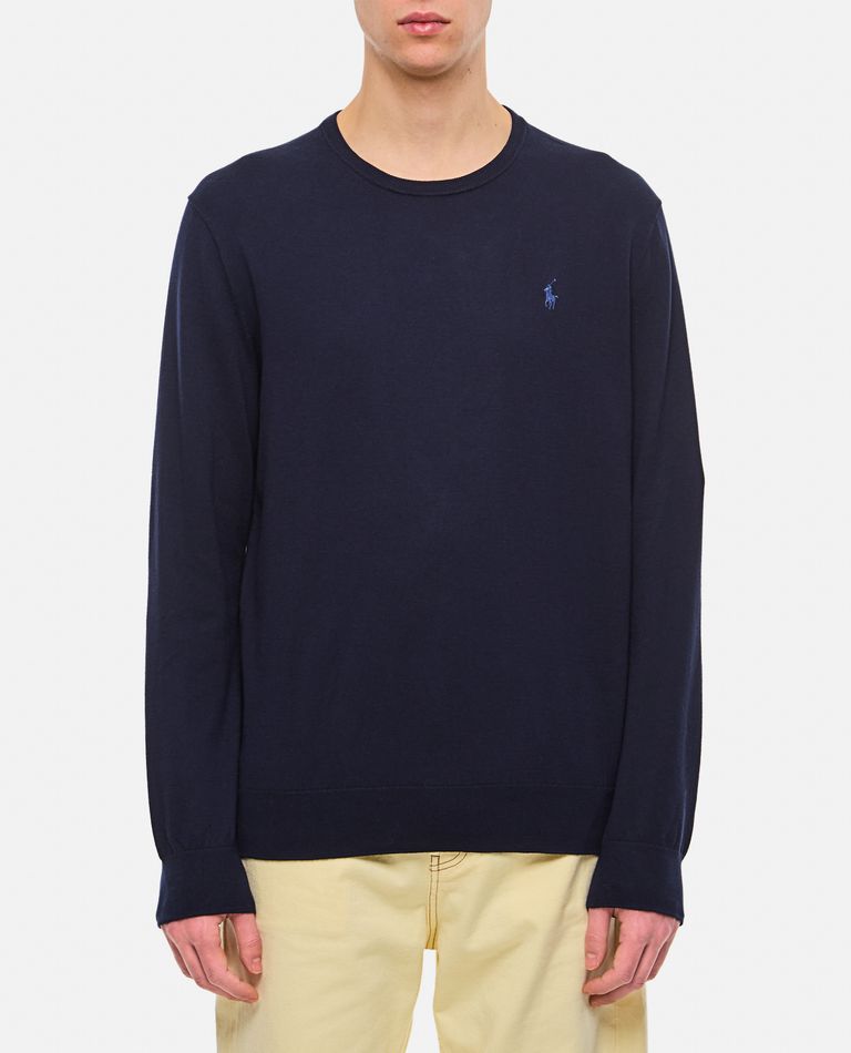 Polo Ralph Lauren  ,  Cotton Sweater  ,  Blue L