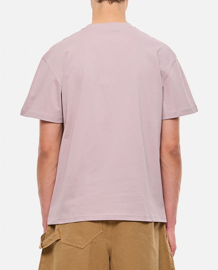 JW Anderson - T-SHIRT IN COTONE CON STAMPA_3