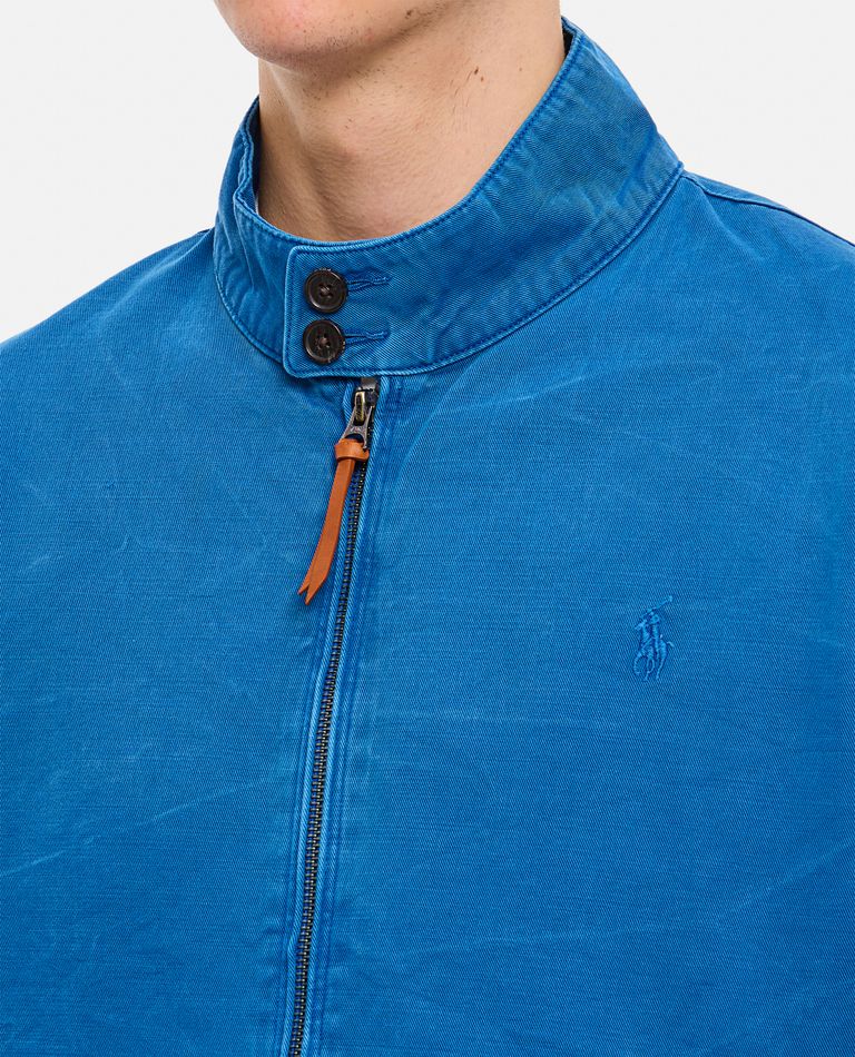 Polo cotton clearance windbreaker