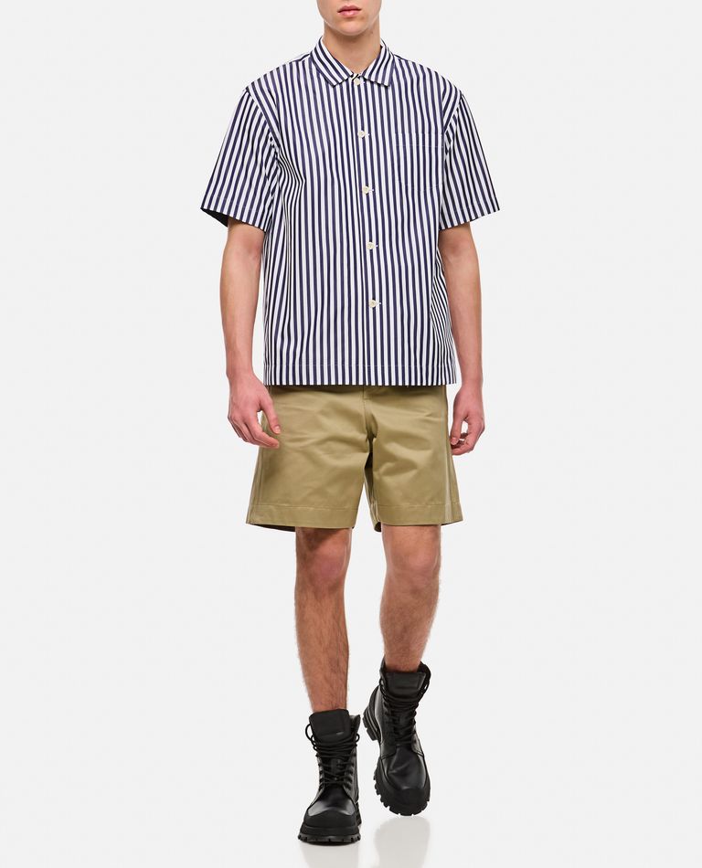 Sacai  ,  Cotton Chino Shorts  ,  Beige 2