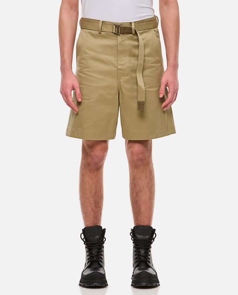 COTTON CHINO SHORTS for Men - Sacai | Biffi