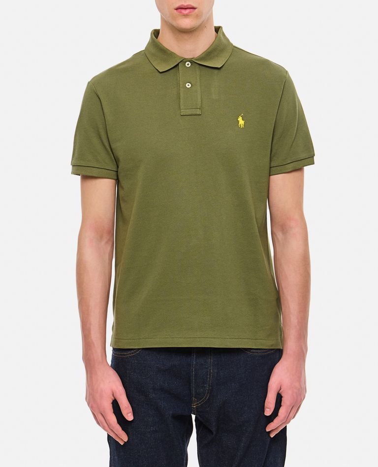 Olive green ralph lauren shirt hotsell