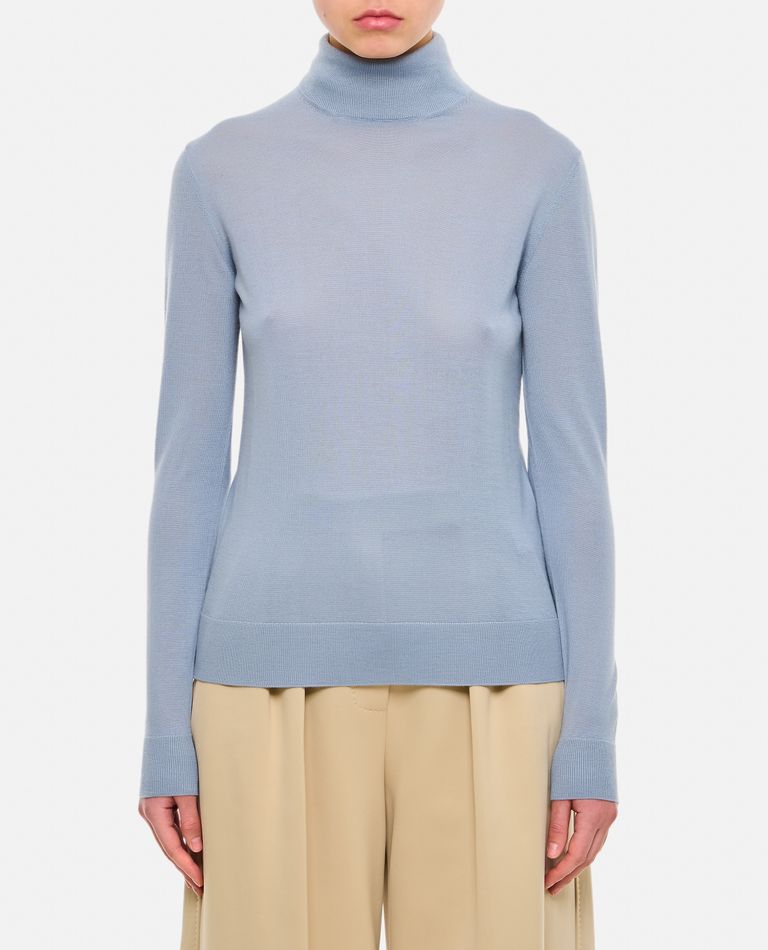 Ralph Lauren Collection  ,  Cashmere Turtleneck Sweater  ,  Sky Blue L