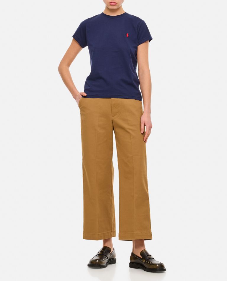 Polo Ralph Lauren  ,  Wide Leg Chino Pants  ,  Beige 4