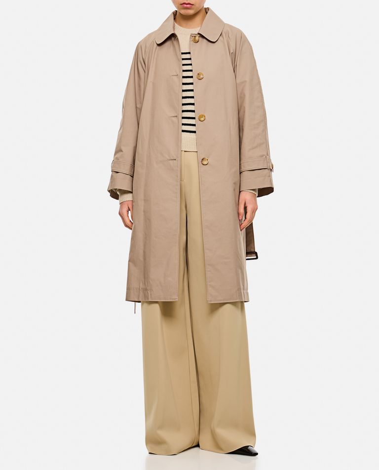 Max Mara The Cube  ,  Ftrench Single Breasted Coat  ,  Beige 40