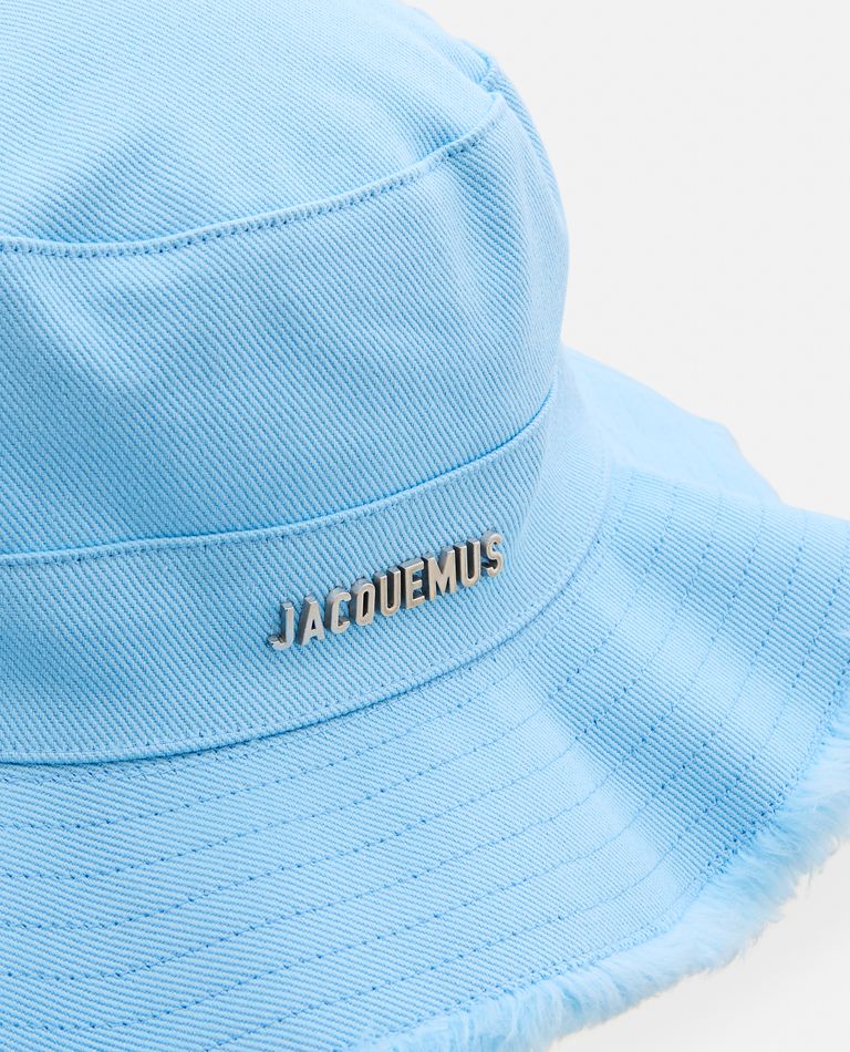 Jacquemus  ,  Le Bob Artichaut Cotton Hat  ,  Sky Blue 58