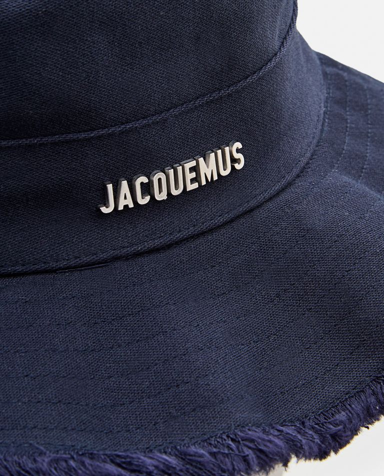 Jacquemus  ,  Le Bob Artichaut Cotton Hat  ,  Blue 58