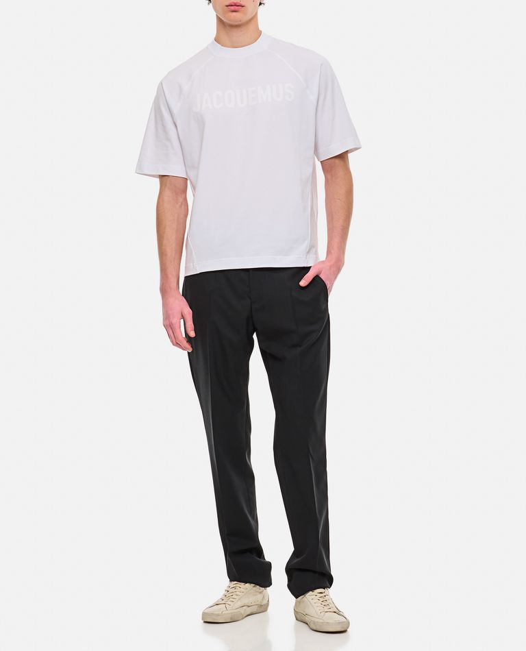 Jacquemus  ,  Typo T-shirt  ,  White S