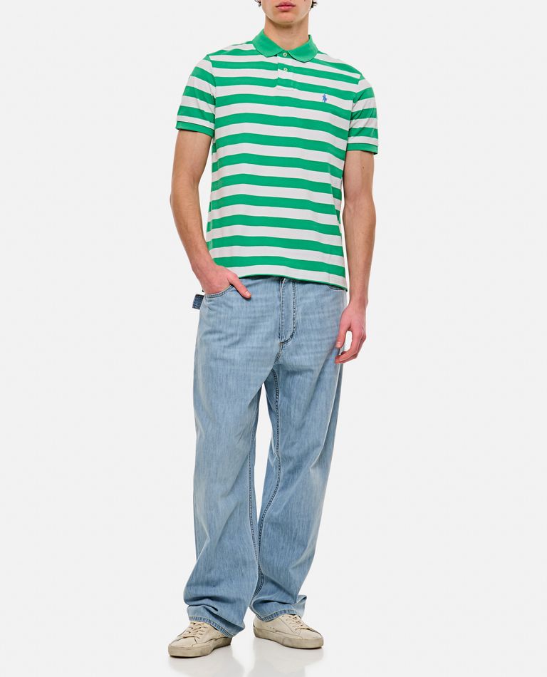Polo Ralph Lauren  ,  Cotton Polo Shirt  ,  Green L