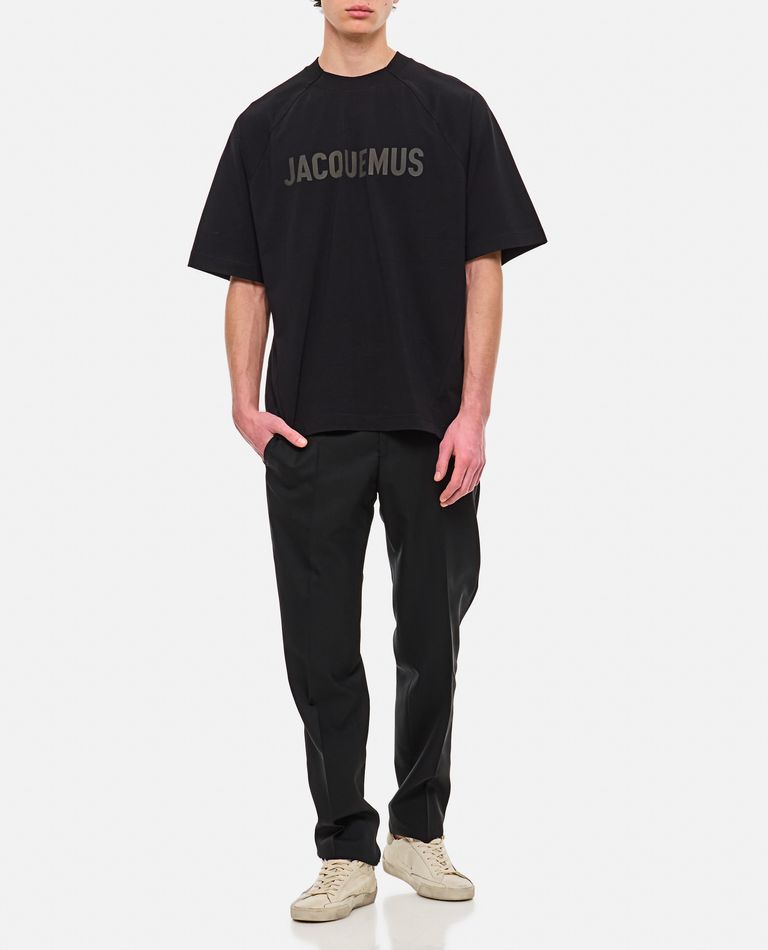 Jacquemus  ,  Typo T-shirt  ,  Black L