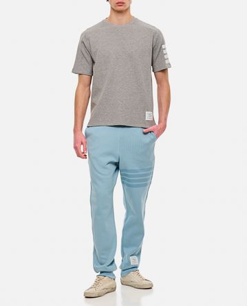 Thom Browne - T-SHIRT A RIGHE IN COTONE 4 RIGHE