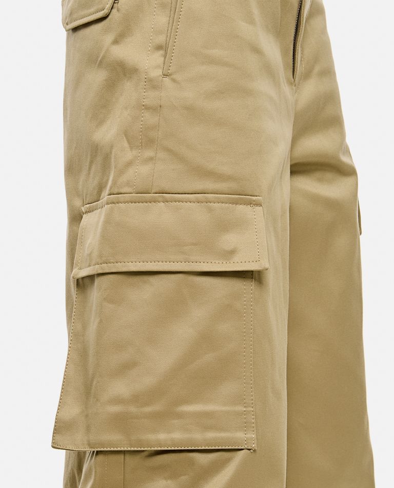 COTTON GABARDINE PANTS for Women - Sacai | Biffi
