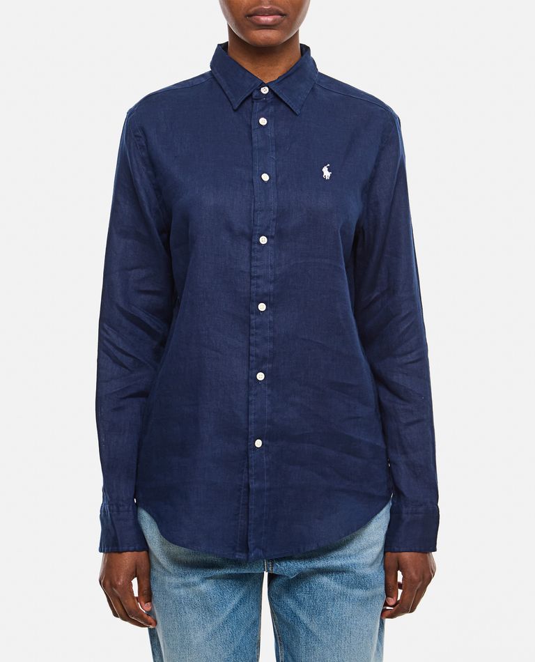 Polo Ralph Lauren  |  Linen Shirt  |  Blue M