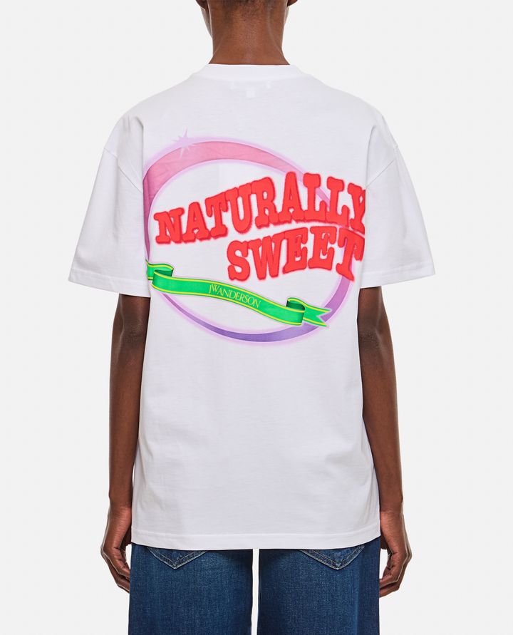 JW Anderson - T-SHIRT CON LOGO NATURALLY SWEET_3
