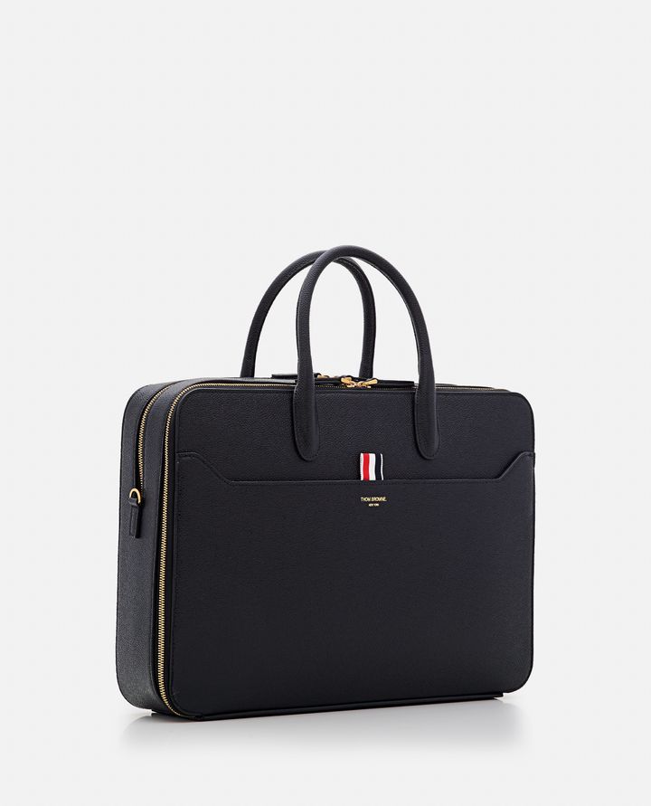 Thom Browne - LEATHER BUSINESS BAG_2
