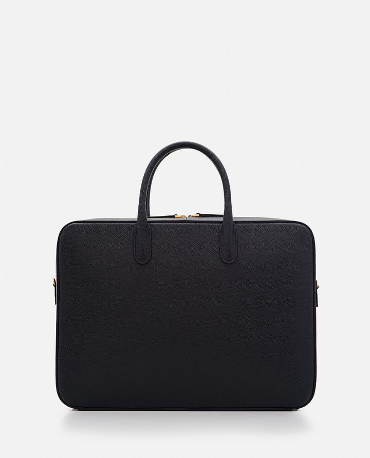 Thom Browne - LEATHER BUSINESS BAG_4