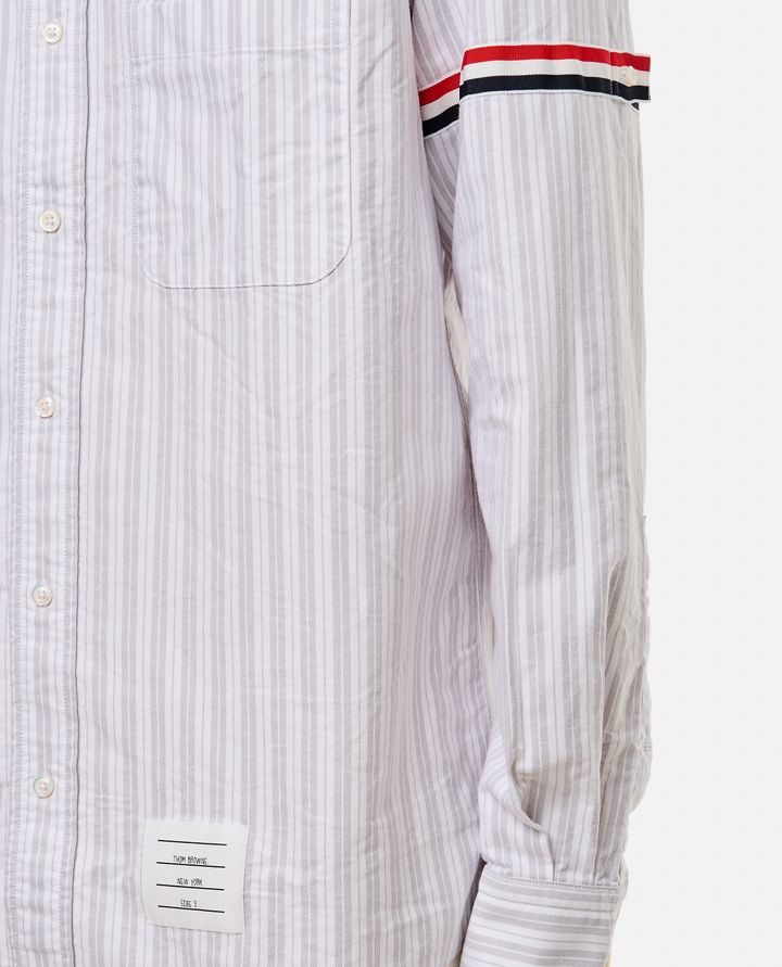 Thom Browne - STRAIGHT FIT COTTON SHIRT_4