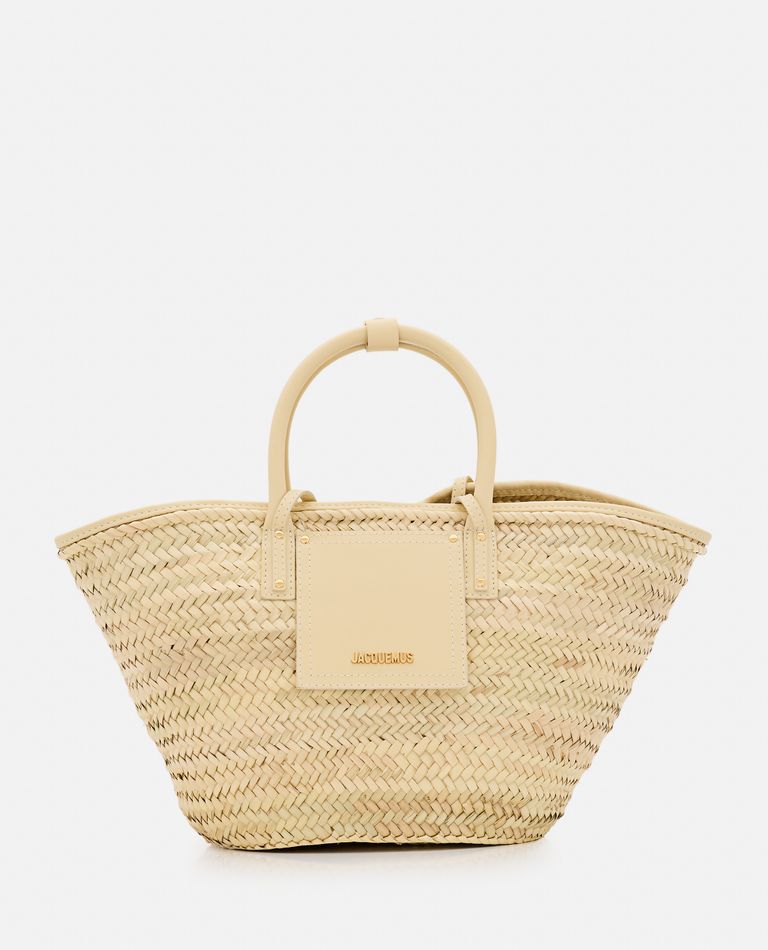 LE PANIER SOLI STRAW BASKET BAG for Women Jacquemus sale Biffi