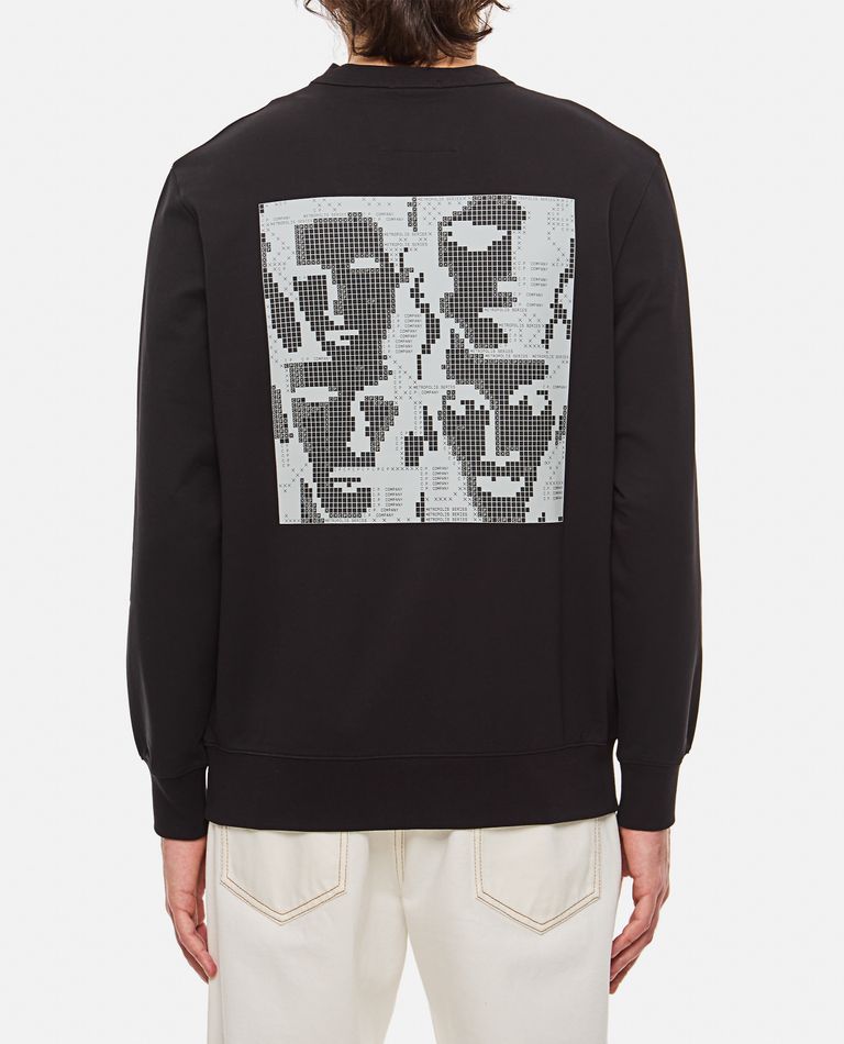 CP COMPANY|SWEATSHIRTS (Stretch Fleece Graphic Sweatshi METROPOLIS SERIES STRETCH FLEECE GRAPHIC SWEATSHIRT for Men