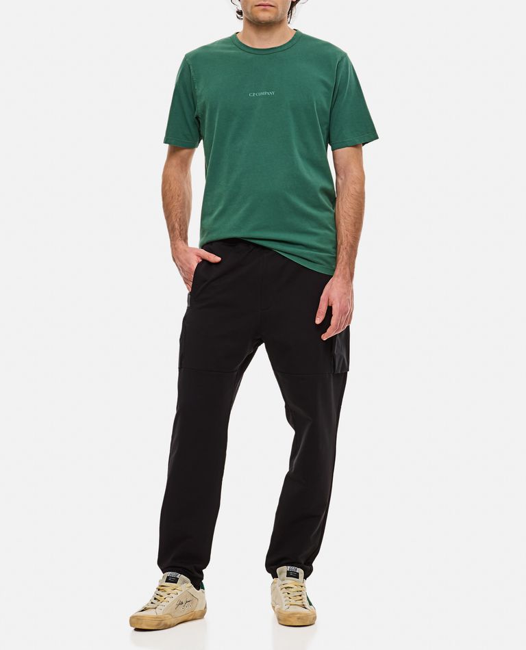 METROPOLIS SERIES STRETCH FLEECE MIXED CARGO SWEATPANTS for