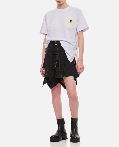 sacai x Carhartt WIP SUITING BONDING COTTON SKIRT for Women  
