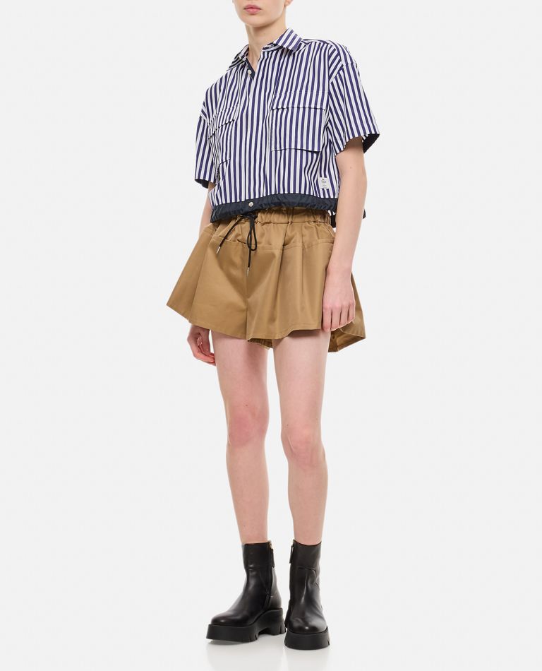 THOMAS MASON COTTON POPLIN SHIRT for Women - Sacai | Biffi