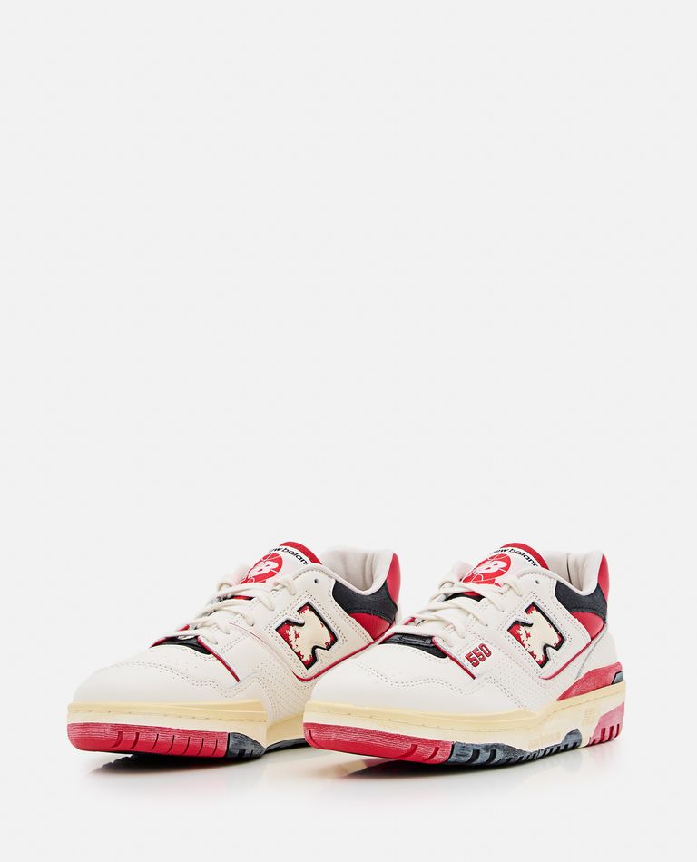スニーカー New Balance FW24 SNEAKERS (BB550VGA OFFWHITERED) 550 SNEAKERS for Men - New Balance sale | Biffi