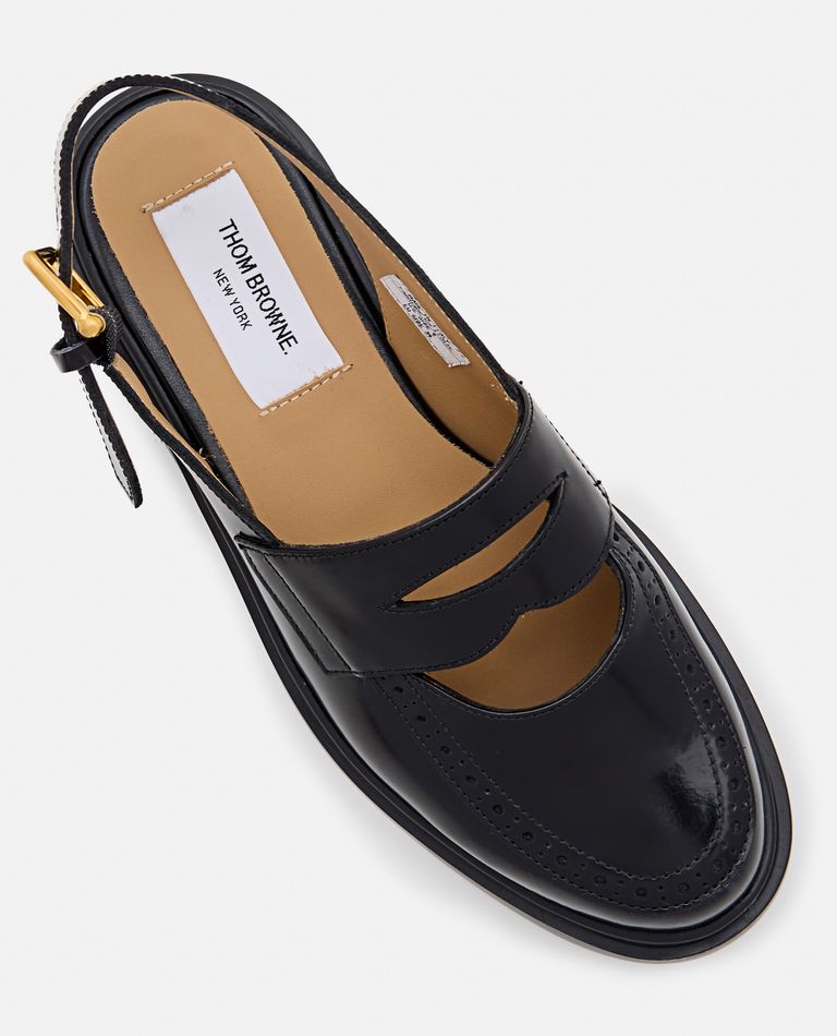 CUT OUT SLINGBACK PENNY LOAFER for Women - Thom Browne sale