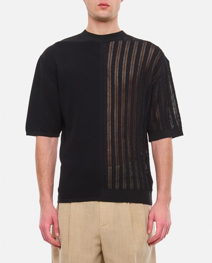 Jacquemus - JUEGO T-SHIRT IN COTONE_1