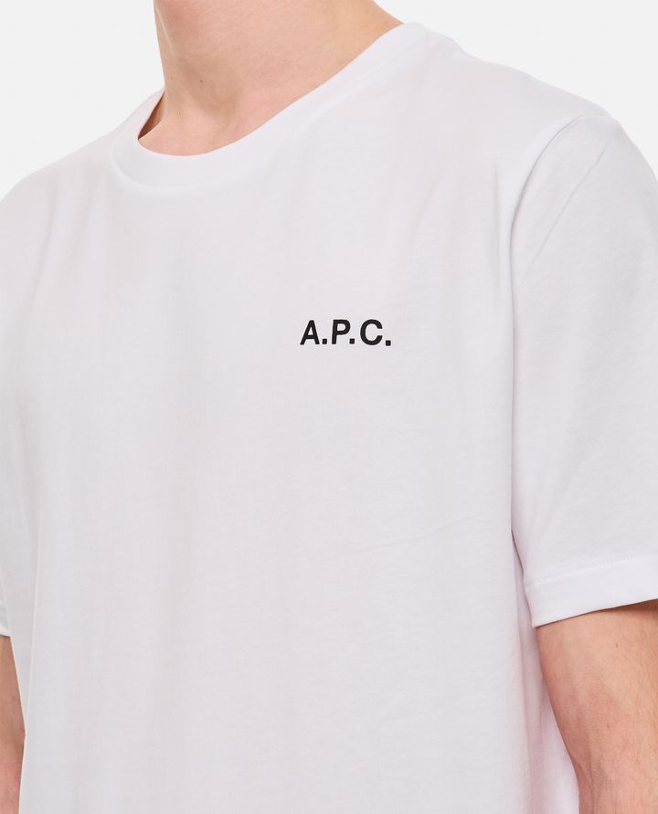 A.P.C. - WAVE T-SHIRT IN COTONE_4
