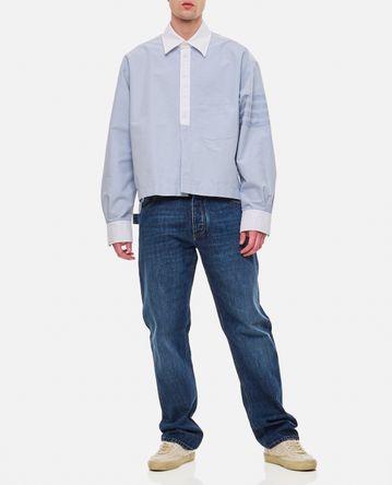 Thom Browne - STRAIGHT FIT COTTON SHIRT