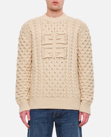 Givenchy - CREW NECK SWEATER CHUNKY WEIGHT