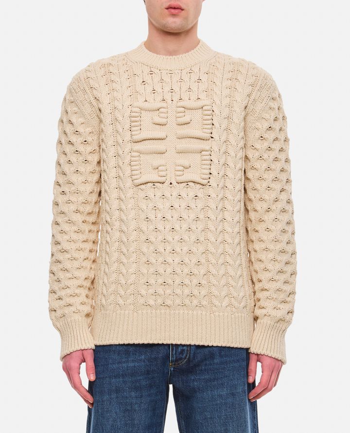 Givenchy - CREW NECK SWEATER CHUNKY WEIGHT_1